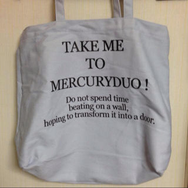 MERCURYDUO(マーキュリーデュオ)のMERCURYDUO トートバック レディースのバッグ(トートバッグ)の商品写真