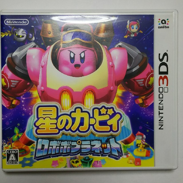 りんごさん専用！【３ＤＳ】星のカービィ ・ロボボプラネット エンタメ/ホビーのゲームソフト/ゲーム機本体(携帯用ゲームソフト)の商品写真