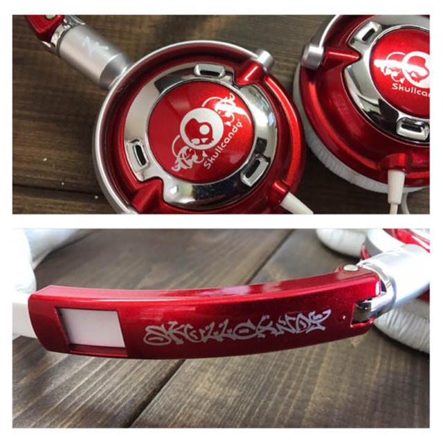 Skullcandy(スカルキャンディ)の★mika様専用★SKULLCANDY ヘッドホン LOWRIDER RED スマホ/家電/カメラのオーディオ機器(ヘッドフォン/イヤフォン)の商品写真