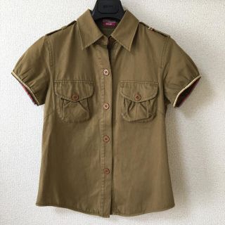 ポールスミス(Paul Smith)の◆良品◆ポールスミス◆シャツ ブラウス サファリ レインボー エポレット 40(シャツ/ブラウス(半袖/袖なし))