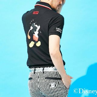 極美品★23区GOLF ×DISNEY ミニーマウス　半袖ポロシャツ　コラボ