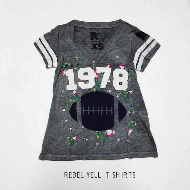 Ron Herman(ロンハーマン)のrebel yell tシャツ♡ ロンハーマン ルシェルブルー wildfox レディースのトップス(Tシャツ(半袖/袖なし))の商品写真