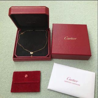 カルティエ(Cartier)の正規品 カルティエ ピンクゴールドダイヤモンドネックレス(ネックレス)