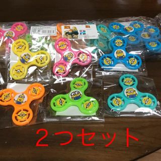 ユニバーサルスタジオジャパン(USJ)の大人気！ミニオン ハンドスピナー ２つセット(知育玩具)