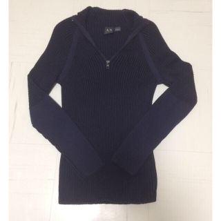 アルマーニエクスチェンジ(ARMANI EXCHANGE)のアルマーニエクスチェンジ ジップアップニット (ニット/セーター)