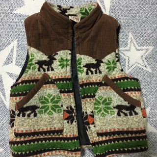 エフオーキッズ(F.O.KIDS)のウールベスト100とコンバース17 ミヨ様専用❤️(ジャケット/上着)