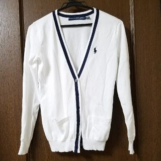 ラルフローレン(Ralph Lauren)のラルフローレン　カーディガン白(カーディガン)