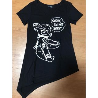 グラッドニュース(GLAD NEWS)のアシメTシャツ(Tシャツ(半袖/袖なし))