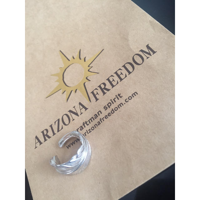 ARIZONA FREEDOM(アリゾナフリーダム)のArizona リング フェザー silver925 レディースのアクセサリー(リング(指輪))の商品写真