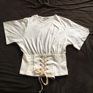 ザラ(ZARA)のZARAコルセットTシャツ(Tシャツ(半袖/袖なし))