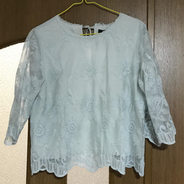 w closet(ダブルクローゼット)のダブクロ レースブラウス レディースのトップス(シャツ/ブラウス(長袖/七分))の商品写真