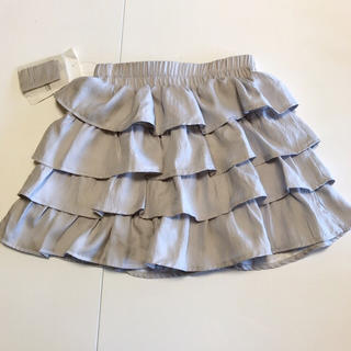 【新品タグ付き】ティアードスカート風ショートパンツ(ミニスカート)