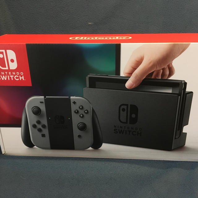 値下げ】スイッチ グレー 本体 新品 未開封 保証付 送料無料-