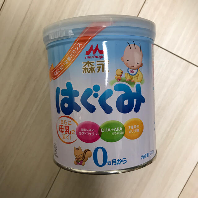 森永乳業(モリナガニュウギョウ)のはぐくみ 粉ミルク 300g キッズ/ベビー/マタニティの授乳/お食事用品(その他)の商品写真