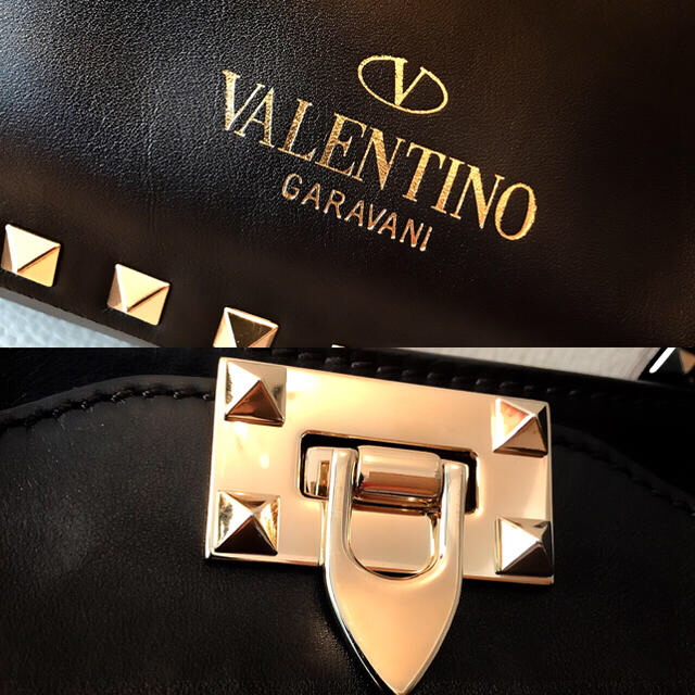 VALENTINO(ヴァレンティノ)の【kumijillさん専用】VALENTINO ロックスタッズ トート バッグ レディースのバッグ(トートバッグ)の商品写真