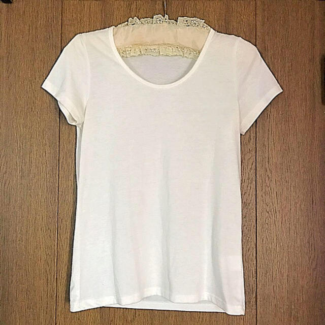 salus(サルース)のシンプル ホワイト Ｔシャツ♡ レディースのトップス(Tシャツ(半袖/袖なし))の商品写真