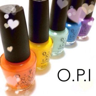 オーピーアイ(OPI)のO.P.I♡ネイルラッカー5色set(その他)