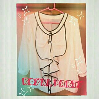 ロイヤルパーティー(ROYAL PARTY)の♡シフォントップス♡(シャツ/ブラウス(長袖/七分))