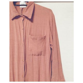 アメリヴィンテージ(Ameri VINTAGE)のアメリ ロングシャツ(ひざ丈ワンピース)