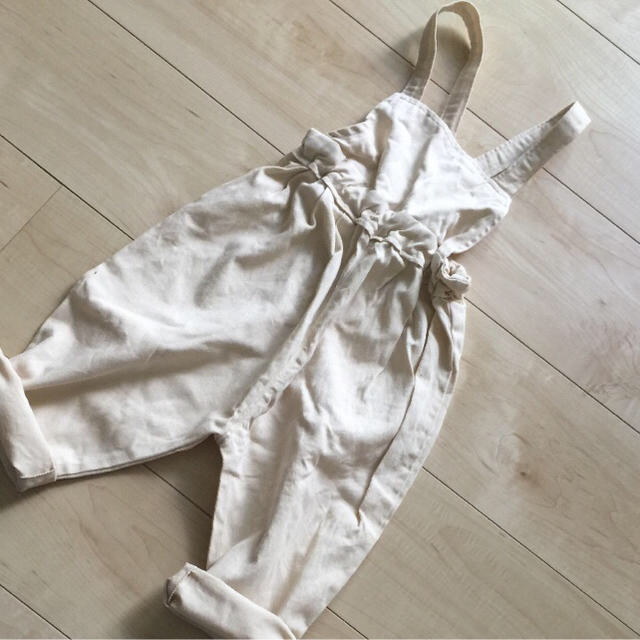 ハンドメイド サロペット 95cm キッズ/ベビー/マタニティのキッズ服女の子用(90cm~)(パンツ/スパッツ)の商品写真