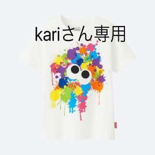 ユニクロ(UNIQLO)のユニクロ　スプラトゥーン Tシャツ　Sサイズ(Tシャツ/カットソー(半袖/袖なし))