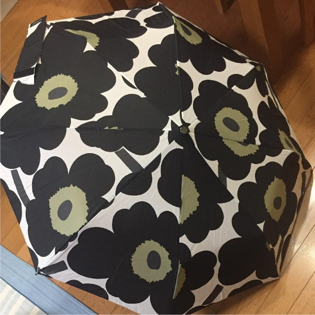 レディースmarimekko 折りたたみ傘(ワンタッチ式)