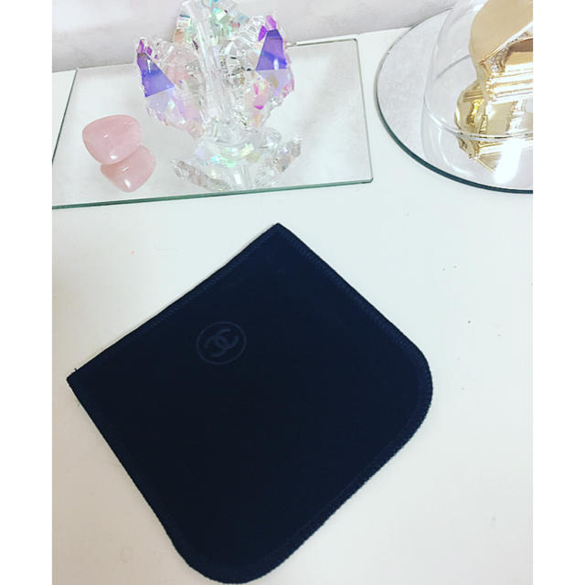 CHANEL(シャネル)の💗新品😊💗CHANEL保存ベロアケース インテリア/住まい/日用品のインテリア小物(小物入れ)の商品写真