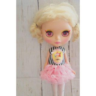 waca ブライス アウトフィット ねこプリントフリルワンピSET blythe(人形)