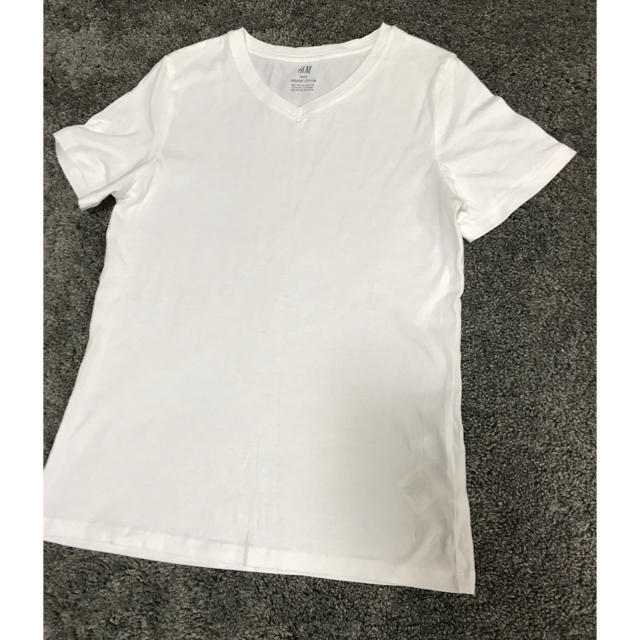 H&M(エイチアンドエム)のh&m  キッズ  140cm 無地Ｔシャツ 4枚 定形外送込み キッズ/ベビー/マタニティのキッズ服男の子用(90cm~)(Tシャツ/カットソー)の商品写真