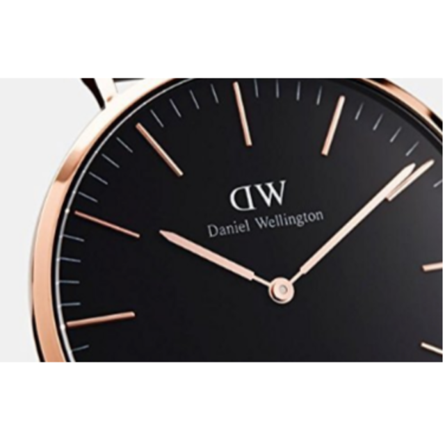 Daniel Wellington(ダニエルウェリントン)のDW00100148 ダニエルウェリントン 40mm ローズゴールド メンズの時計(腕時計(アナログ))の商品写真