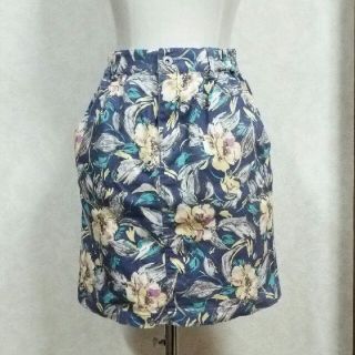 ダブルクローゼット(w closet)の♡w closet♡秋色花柄スカートZARA Ungrid H&M snidel(ひざ丈スカート)