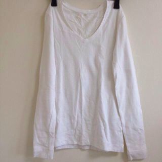 ムジルシリョウヒン(MUJI (無印良品))の無印♡VネックロンT(Tシャツ(長袖/七分))