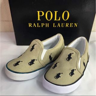 ポロラルフローレン(POLO RALPH LAUREN)のポロ ラルフローレン ベビーシューズ(スリッポン)