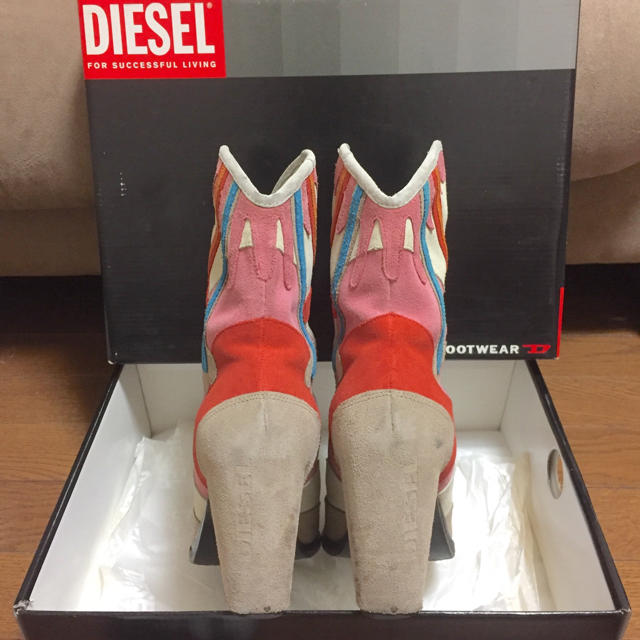 DIESEL(ディーゼル)のDIESEL ショートブーツ ウエスタンブーツ MARNI FENDI レディースの靴/シューズ(ブーツ)の商品写真