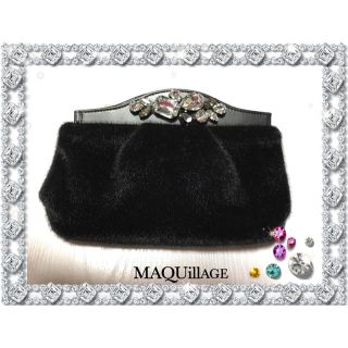 マキアージュ(MAQuillAGE)のマキアージュ 限定コスメの ファーバッグ(ポーチ)