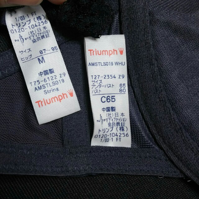 Triumph(トリンプ)の【新品タグ無し】トリンプリアンセンチュールブラ&ショーツ レディースの下着/アンダーウェア(ブラ&ショーツセット)の商品写真