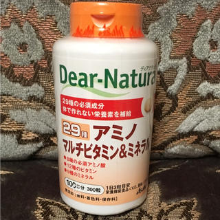 アサヒ(アサヒ)のDear Natura 29種 アミノ マルチビタミン&ミネラル 100日分(ビタミン)