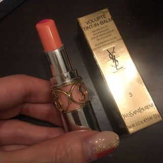 イヴサンローランボーテ(Yves Saint Laurent Beaute)のYSL♡ヴォリュプテティントインバーム  ３(口紅)