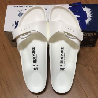 ビルケンシュトック(BIRKENSTOCK)の☆新品☆ビルケンシュトック EVA MADRID ホワイト 25cm(サンダル)