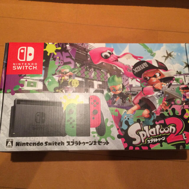 NINTENDO SWITCH スプラトゥーン２同梱版ゲームソフト/ゲーム機本体