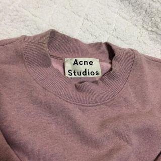 アクネ(ACNE)のacne ピンク スウェット♡(トレーナー/スウェット)