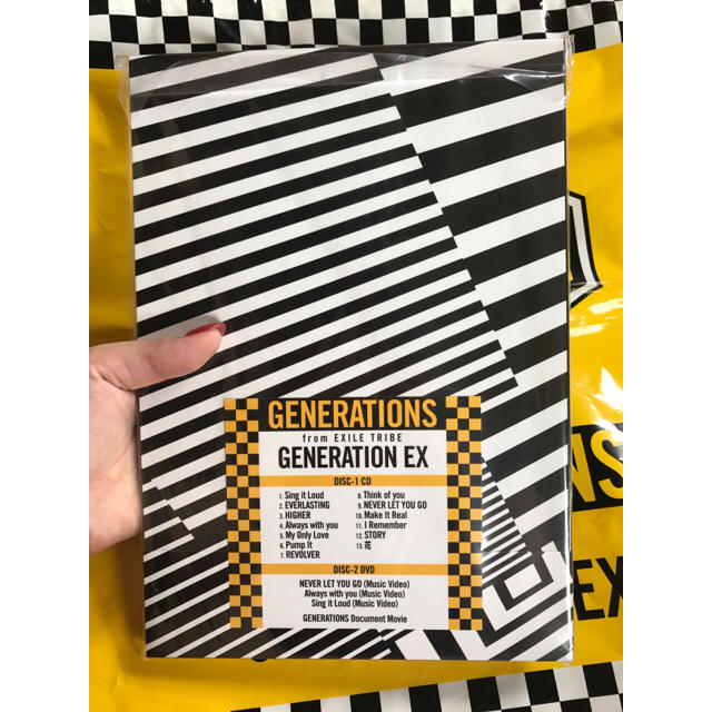 GENERATIONS(ジェネレーションズ)のGENERATIONS EXアルバム初回限定盤 エンタメ/ホビーのDVD/ブルーレイ(ミュージック)の商品写真