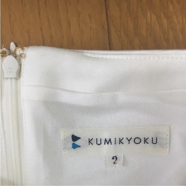 kumikyoku（組曲）(クミキョク)の組曲  ホワイトワンピース レディースのワンピース(ひざ丈ワンピース)の商品写真