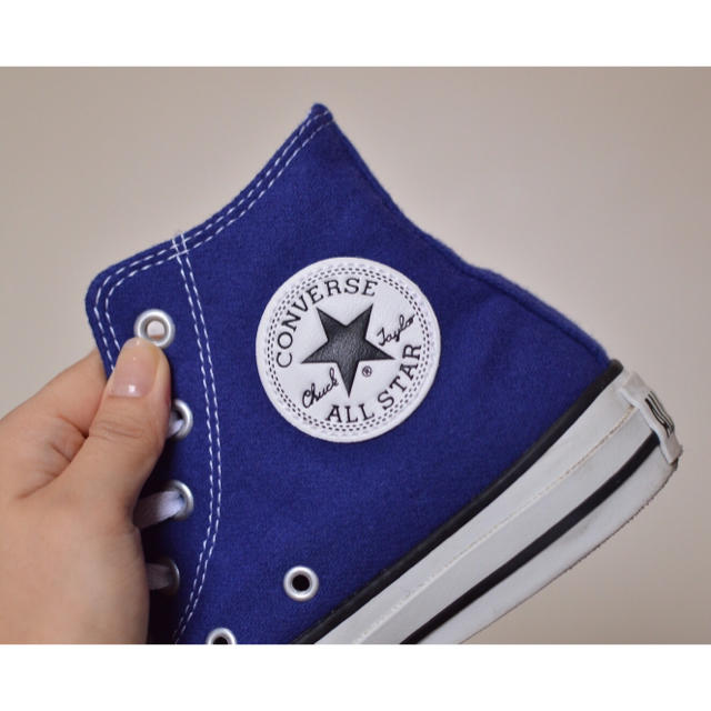 CONVERSE(コンバース)のstk様専用 コンバース ALL STAR ウール ハイカット23.5cm レディースの靴/シューズ(スニーカー)の商品写真