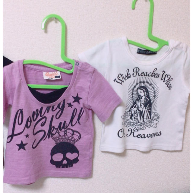 Tシャツ◆90◆3枚セット キッズ/ベビー/マタニティのキッズ服男の子用(90cm~)(Tシャツ/カットソー)の商品写真