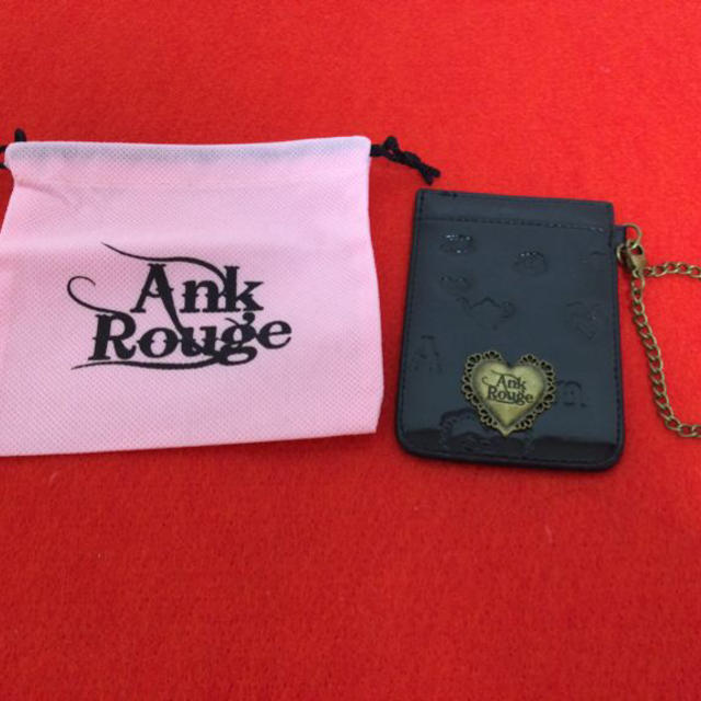 Ank Rouge(アンクルージュ)のAnk Rouge★パスケース レディースのファッション小物(名刺入れ/定期入れ)の商品写真