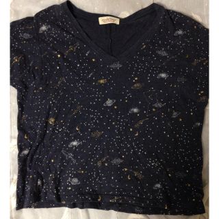 ダブルネーム(DOUBLE NAME)の宇宙柄Tシャツ(Tシャツ(半袖/袖なし))