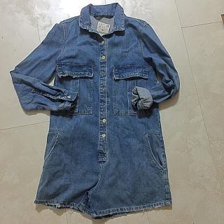 ザラ(ZARA)の専用！新品zaraデニムつなぎS(サロペット/オーバーオール)