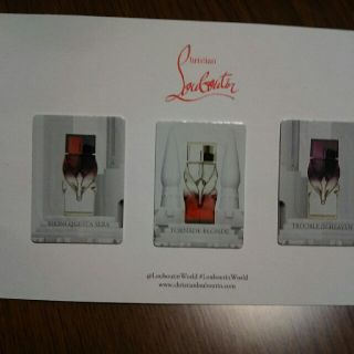 クリスチャンルブタン(Christian Louboutin)のルブタン香水サンプル(香水(女性用))