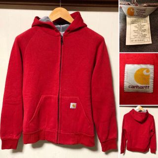 カーハート(carhartt)の90s Carhartt カーハート ワンポイントロゴ パーカー スウェット(パーカー)